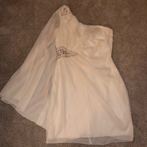 White goddess dress